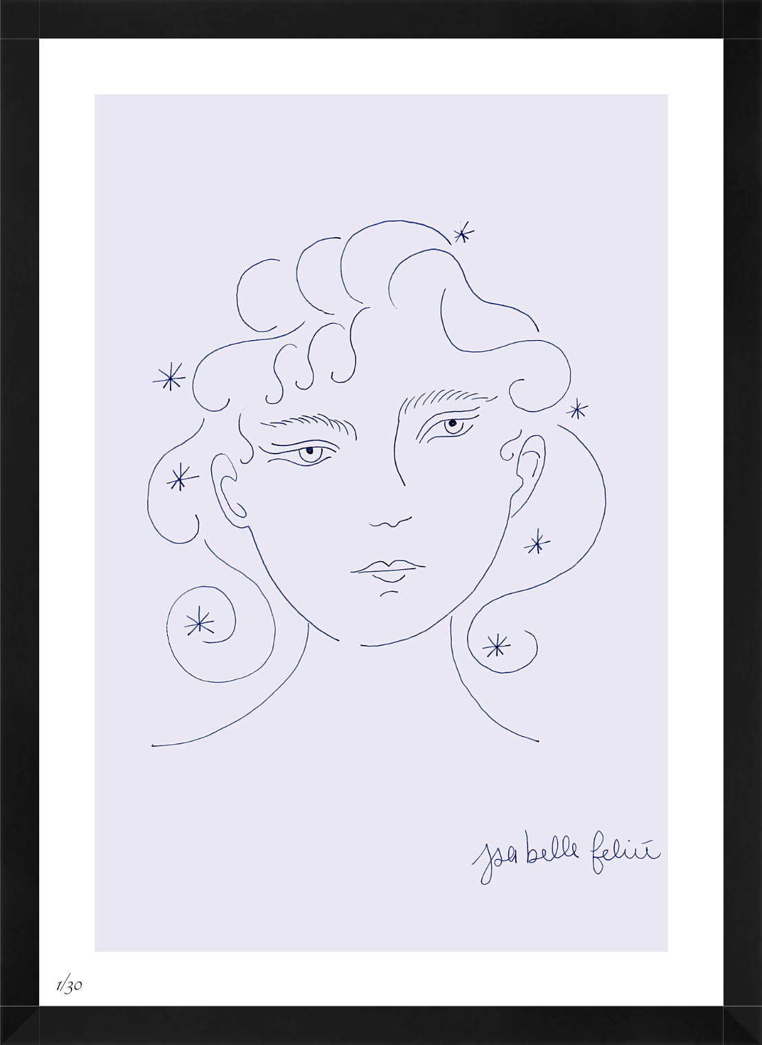 Head in the Stars - Art Print